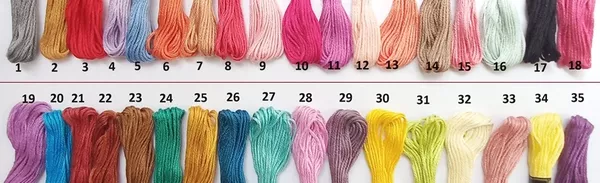 Handmade Anchor thread colors