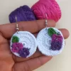 Handmade crochet earrings 1