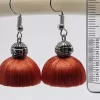 Handmade silk thread jumka earring 2