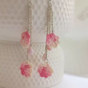 Swing handmade crochet earrings