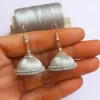 Handmade silk thread jumka earring 1