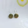 Handmade multi color polymer clay earrings 4