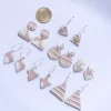 Handmade polymer clay earrings